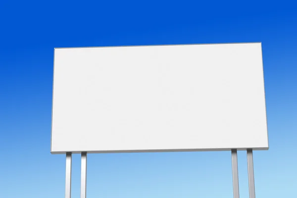 Billboard z pusty ekran — Zdjęcie stockowe