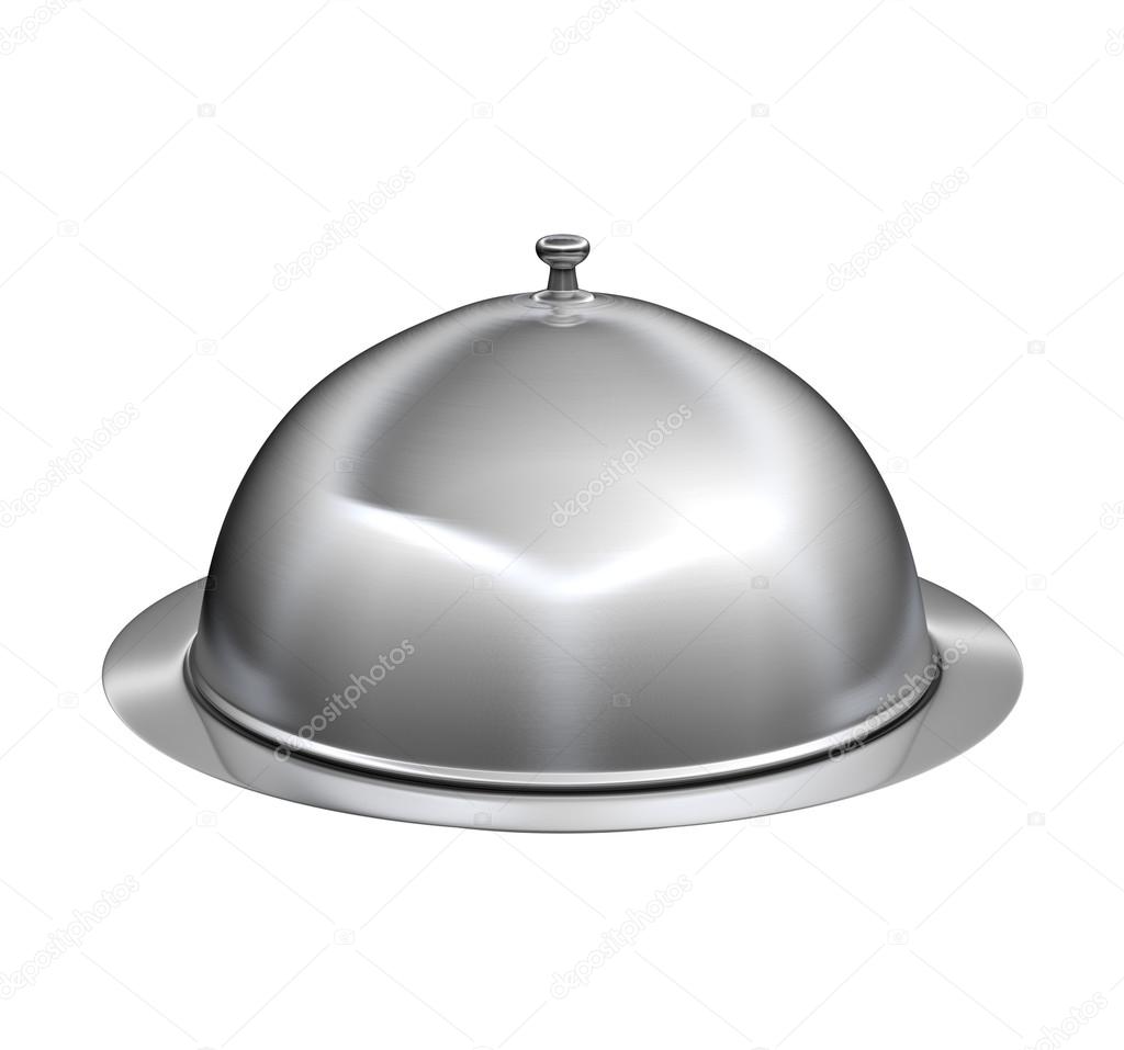 Restaurant cloche with lid