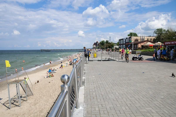 Resort van federale waarde in de regio kaliningrad, zelenogradsk, Rusland. — Stockfoto