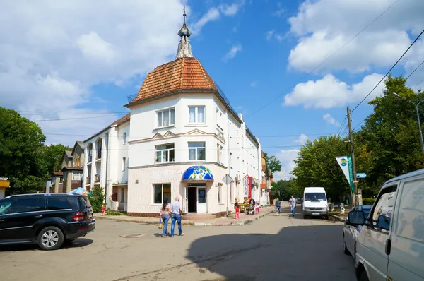 Zelenogradsk. Stadtbild. Häuser an der Erholungsallee — Stockfoto