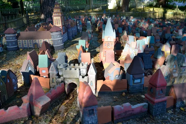 City in miniature, landmark of Svetlogorsk — Zdjęcie stockowe