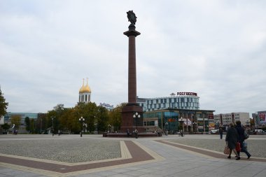 Kaliningrad, Rusya Zafer Meydanı zafer sırasını zafer sütunu.