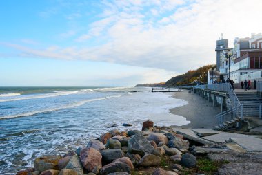 Svetlogorsk. bir tatil kasabası kaliningrad bölgesi, Rusya Federasyonu