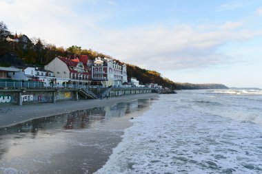 Svetlogorsk. bir tatil kasabası kaliningrad bölgesi, Rusya Federasyonu