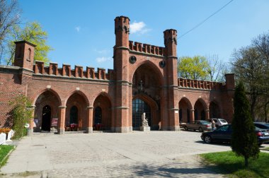 rossgarten kapısı. Kaliningrad