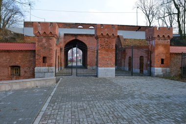 Demiryolu Geçidi (eisenbahnhof tor). Kaliningrad