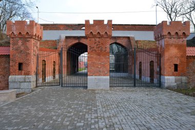 Demiryolu Geçidi (eisenbahnhof tor). Kaliningrad