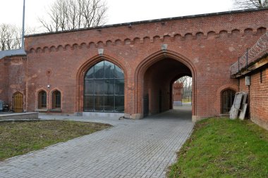 Demiryolu Geçidi (eisenbahnhof tor). Kaliningrad
