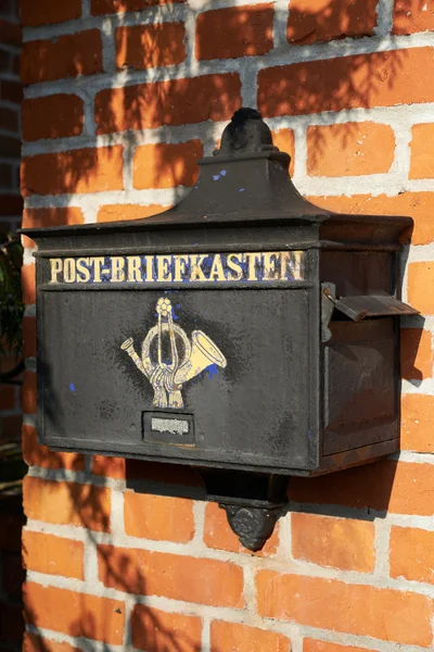 Vintage mailbox in the Museum of the World Ocean. Kaliningrad — Stock Photo, Image