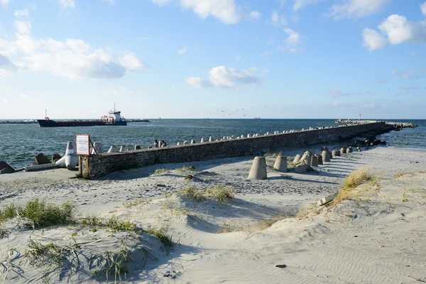 North Pier. Baltiysk — Stock Photo, Image