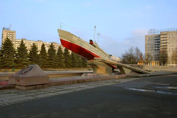 Памятник морякам Прибалтики. Калининград — стоковое фото