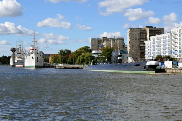 Embankment del World Ocean Museum. Kaliningrad — Foto Stock