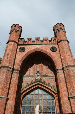 rossgarten gate (rossgarter tor). Kaliningrad, Rusya Federasyonu