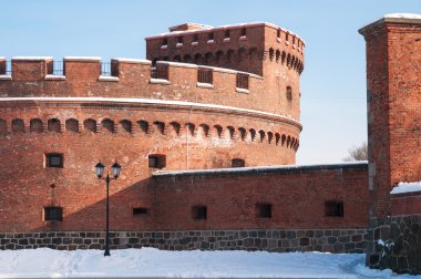 amber müze. Koenigsberg fort der dona. Kaliningrad. Rusya