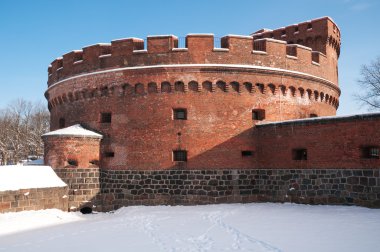 amber müze. Koenigsberg fort der dona. Kaliningrad. Rusya