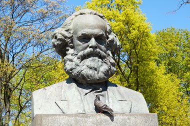 heykeli karl marx Kaliningrad. Rusya