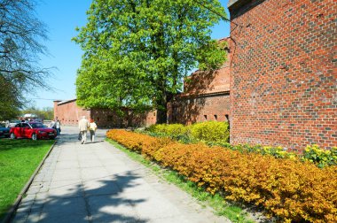 kaliningrad sokaklarda bahar