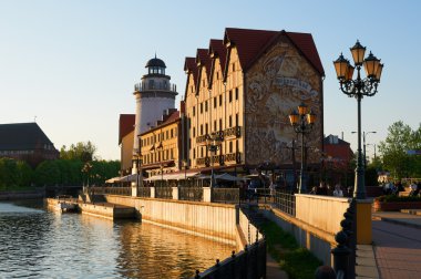 Etnografik ve Ticaret Merkezi, Kaliningrad, Rusya balıkçı köyü çıkabilir.