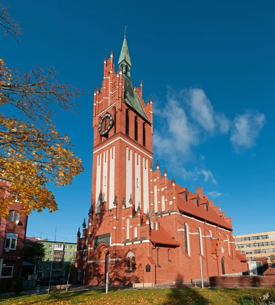 Kerk van de Heilige familie in kaliningrad. Rusland — Stockfoto