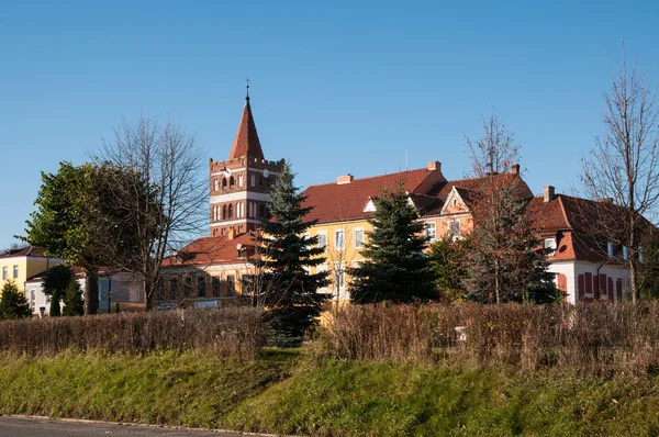 Pravdinsk (dřívější friedland). Kaliningrad oblast, Rusko — Stock fotografie