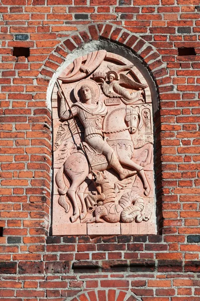 Kościół Świętego Jerzego w pravdinsk (wcześniej friedland) — Zdjęcie stockowe