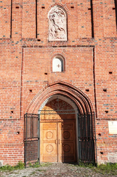 Церковь Святого Георгия в Правдинске (ранее Фридланд ) — стоковое фото