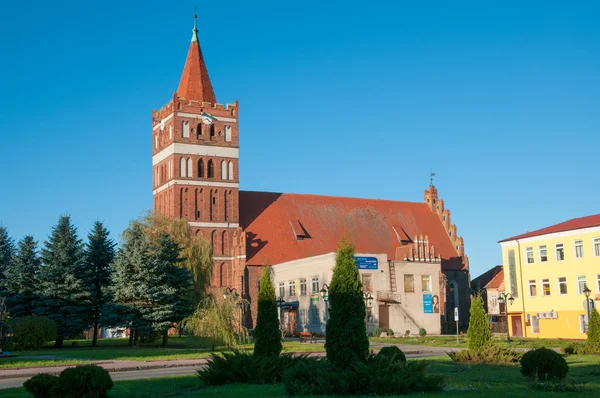 Church of St. George in Pravdinsk (earlier Friedland) — Stock Photo, Image