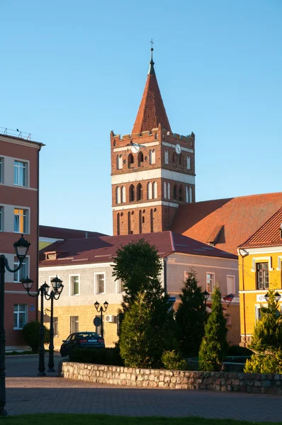 Church of St. George in Pravdinsk (earlier Friedland) — Stock Photo, Image