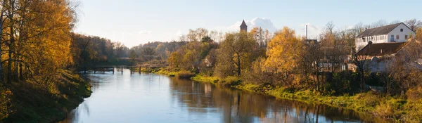 Rzeki lawy w pravdinsk. Kaliningrad region, Federacja Rosyjska — Zdjęcie stockowe