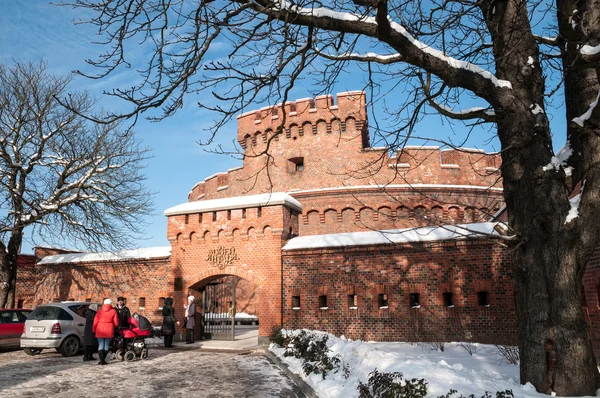 Museum av bärnsten. Königsberg fort der dona. Kaliningrad. Ryssland — Stockfoto