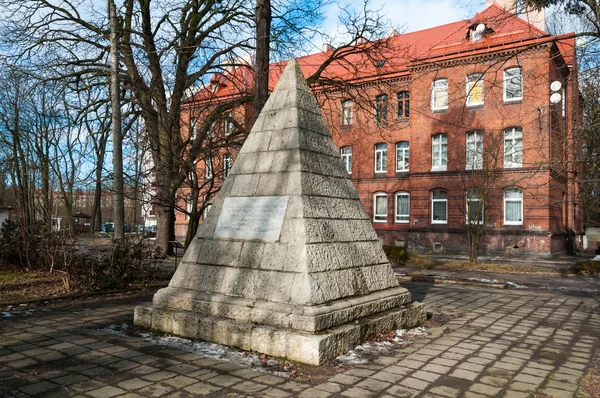 Pomnik żołnierzy, którzy zginęli w czasie pierwszej wojny światowej 1914-1918. Kaliningrad — Zdjęcie stockowe