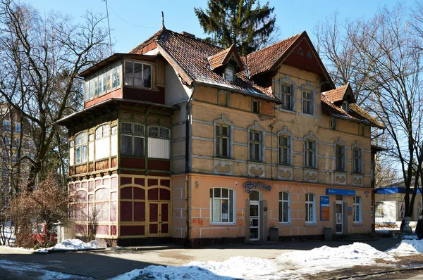 Arkitekturen i svetlogorsk — Stockfoto