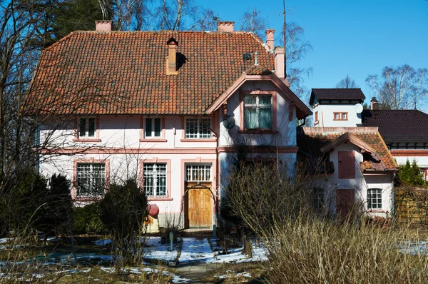 Huis in svetlogorsk — Stockfoto