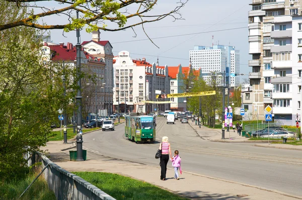 Kaliningrad. panoráma města — Stock fotografie