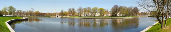 Embankment of Lake Superior (panorama). Kaliningrado — Fotografia de Stock