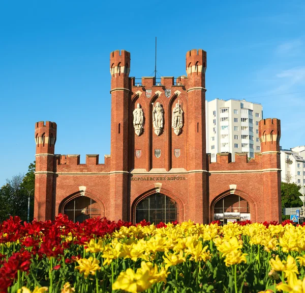 O Portão do Rei em Kaliningrado — Fotografia de Stock