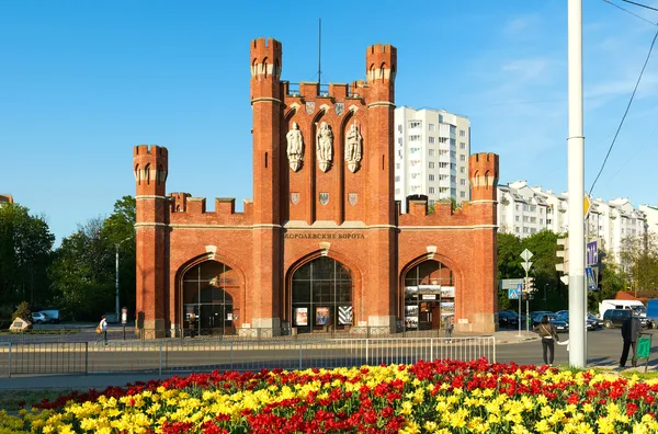 La Puerta del Rey en Kaliningrado — Foto de Stock