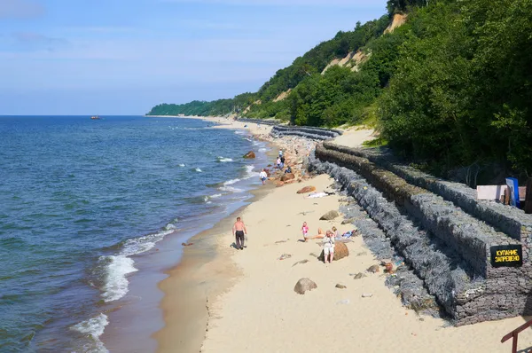 Spiaggia del Mar Baltico — Foto Stock