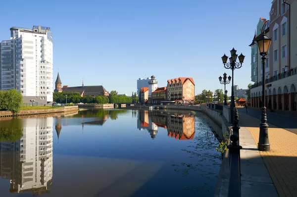 Balık köyü. Kaliningrad. Rusya — Stok fotoğraf