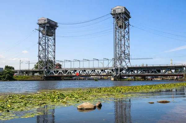 Kaliningrad. Double-deck bridge — Stock Photo, Image