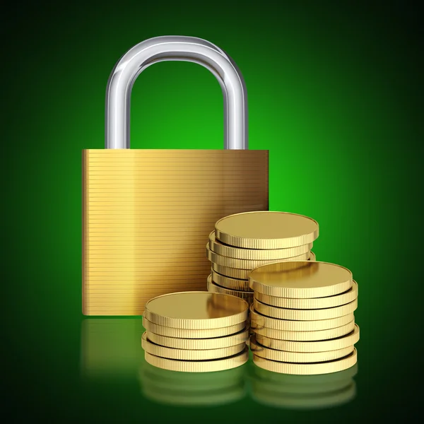 Money is protected — Stock Photo, Image