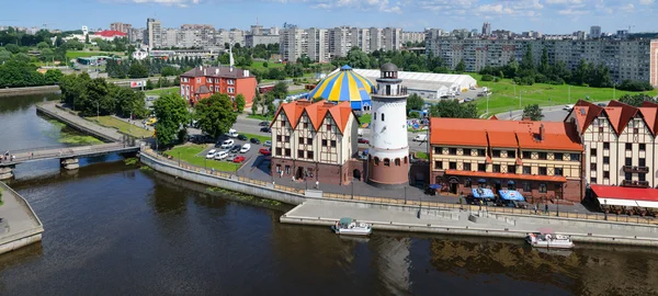 Rybářská vesnice. Kaliningrad — Stock fotografie