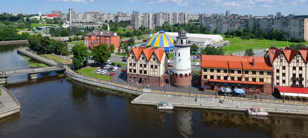 Рыбацкая деревня. Калининград — стоковое фото