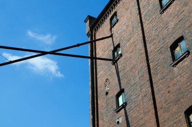 Kaliningrad, Rusya Federasyonu - 27 Haziran 2011: eski Alman bira 