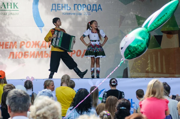 kutlama şehir. Kaliningrad