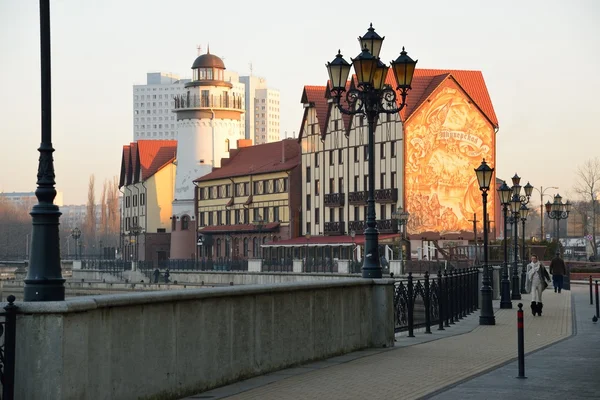 Etnografik ve Ticaret Merkezi. Kaliningrad — Stok fotoğraf