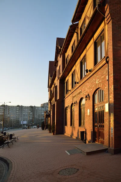 Centro etnografico e commerciale. Kaliningrad — Foto Stock