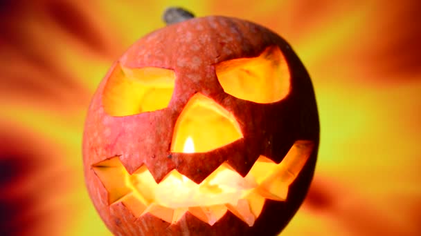 Halloween jack o latarni — Wideo stockowe