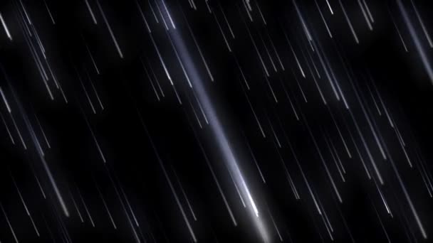 Lluvia espacial — Vídeo de stock