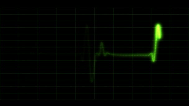 Monitorador de coração sem costura — Vídeo de Stock